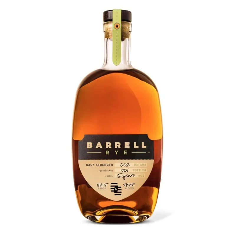 Barrell Rye Whiskey Batch #002 Direct From Manufacturer