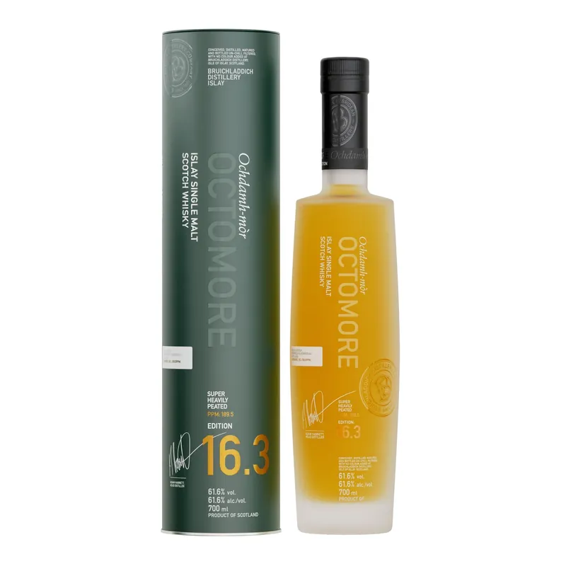 Popular BRUICHLADDICH OCTOMORE SERIES SCOTCH SINGLE MALT ISLAY 16.3 EDITION 700ML