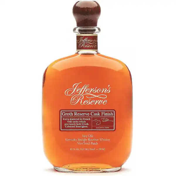 Trusted Brand Jefferson's Groth Reserve Cask Finish Very Old Kentucky Straight Bourbon Whiskey