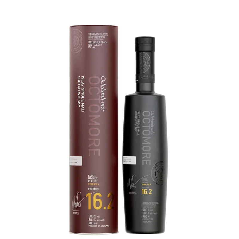 Holiday Sale BRUICHLADDICH OCTOMORE SERIES SCOTCH SINGLE MALT ISLAY 16.2 EDITION 700ML