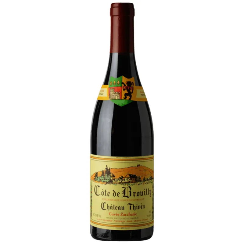 Chateau Thivin Cote de Brouilly Cuvee Zaccharie, Beaujolais, France 2021 Today Only