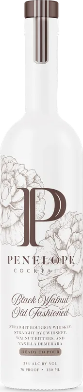Place Order PENELOPE WHISKEY BLACK WALNUT OLD FASHIONED COCKTAIL 750ML