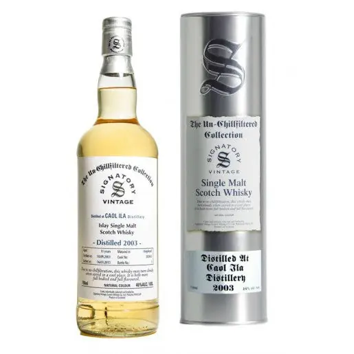 One Day Deal Caol Ila 11 yrs Hogshead Unchillfiltered Signatory Single Malt Scotch Whisky