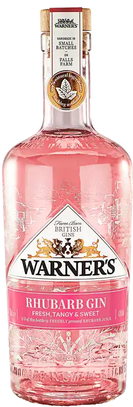 WARNERS GIN RHUBARB FLAVORED ENGLAND 750ML Popular