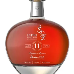 INDRI FOUNDERS RESERVE WHISKEY TROPICAL AGEING INDIA 2013-202411YR 700ML Get Yours