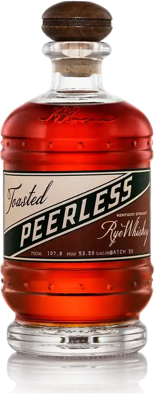 Free Returns PEERLESS WHISKEY RYE STRAIGHT TOASTED BARREL FINISH KENTUCKY 750ML