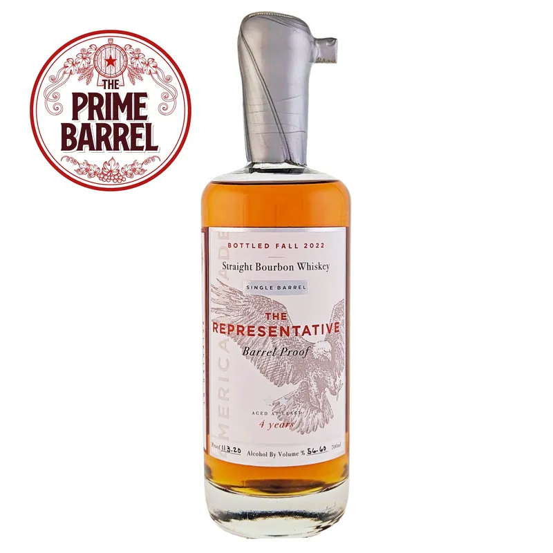 Representative "Elect To Enjoy" Barrel Proof Straight Bourbon Whiskey The Prime Barrel Pick #103 Today Only