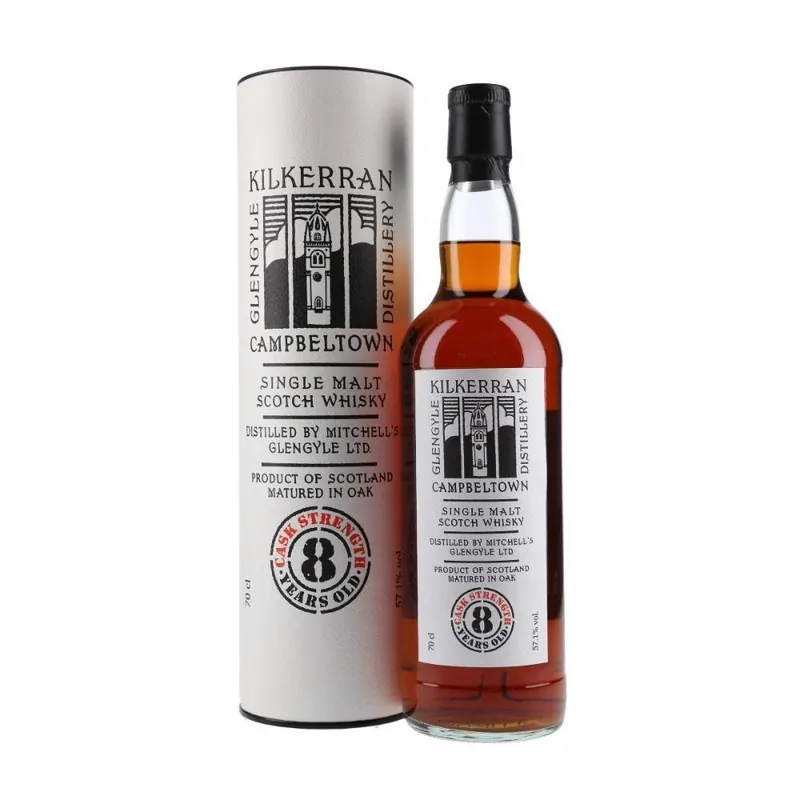 Kilkerran Cask Strenght 8 Year Old Single Malt Scotch Whiskey Seasonal Sale