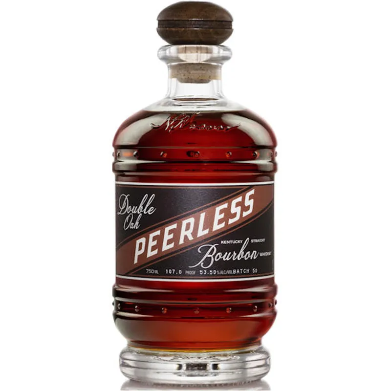 Low Price PEERLESS BOURBON STRAIGHT DOUBLE OAK KENTUCKY 750ML