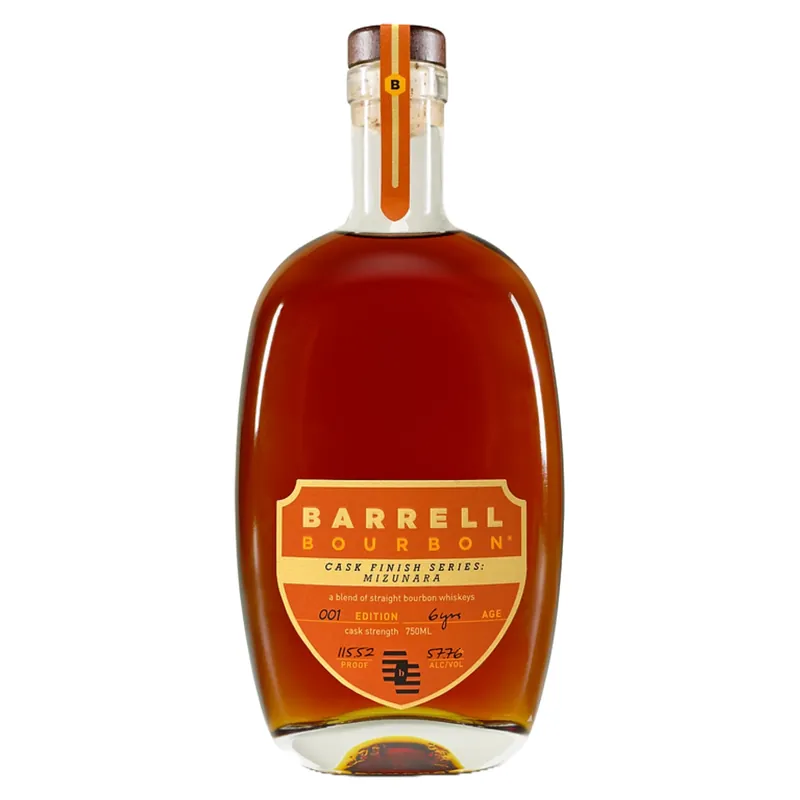Barrell Craft Spirits Bourbon Cask Finish Series Mizunara Limited Offer