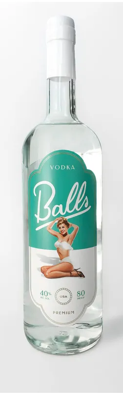 BALLS VODKA AMERICAN 1L Best Price