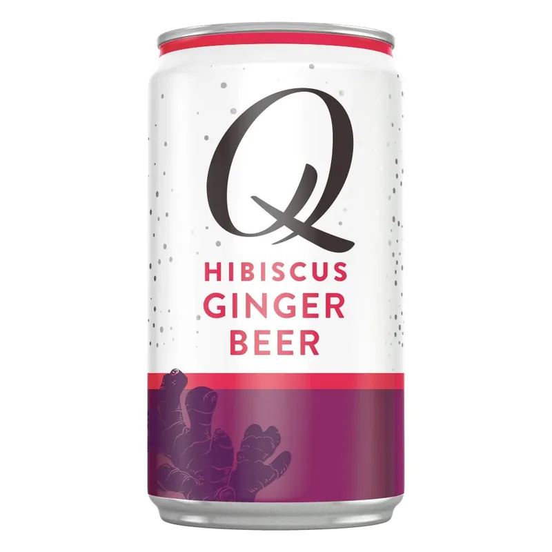 Q Hibiscus Ginger Beer by Joel McHale 4pk Certified