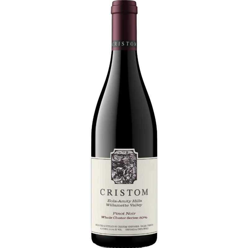 Popular Cristom 'Whole Cluster 50%' Pinot Noir 2021