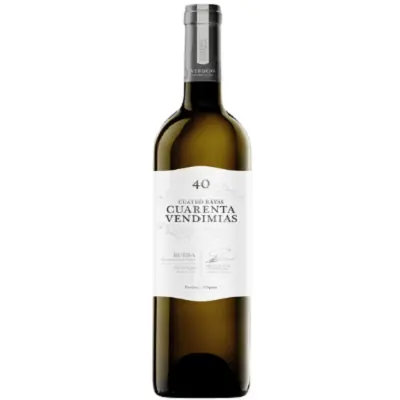 Trusted Brand Cuatro Rayas Cuarenta Vendimias Verdejo, Rueda, Spain 2017