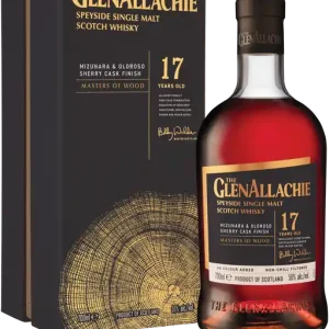 GLENALLACHIE SCOTCH SINGLE MALT MIZUNARA & OLOROSO SHERRY CASK FINISH SPEYSIDE 17YR 700ML Affordable