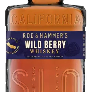 Bulk Order ROD & HAMMERS WHISKY WILD BERRY FLAVORED CALIFORNIA 750ML