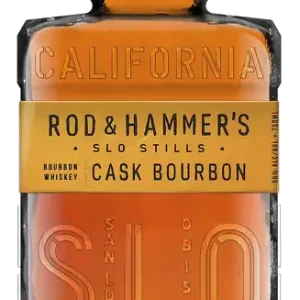 ROD & HAMMERS BOURBON STRAIGHT CASK STRENGTH CALIFORNIA 750ML Must Have