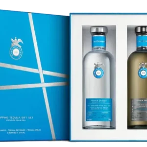 CASA DRAGONES TEQUILA GIFT SET ( BLANCO, REPOSADO, ANEJO ) 3X375ML Certified