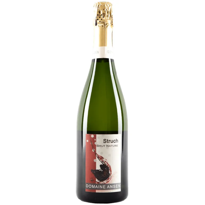 Domaine Ansen Struch Cremant d'Alsace Blanc de Noir Brut Nature, France 2020 Best Seller