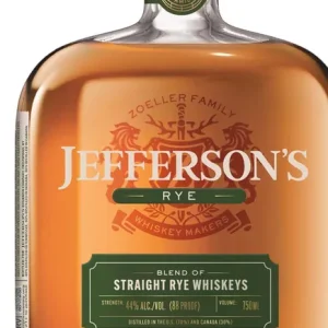 Crafted JEFFERSONS WHISKEY RYE KENTUCKY 750ML