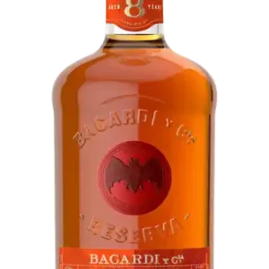 Holiday Sale BACARDI RUM RESERVA OCHO SEVILLIAN ORANGE CASK FINISH LIMITED EDITION PUERTO RICO 8YR 750ML