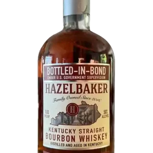 Wholesale HAZELBAKER BOURBON BOTTLED IN BOND KENTUCKY 6YR 750ML