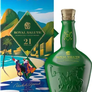 CHIVAS BROTHERS ROYAL SALUTE SCOTCH BLENDED RIO DE JANEIRO POLO EDITION 21YR 700ML Genuine