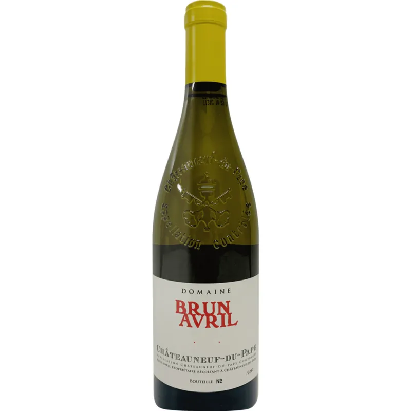 Domaine Brun Avril Chateauneuf-du-Pape Blanc, Rhone, France 2020 Cheap