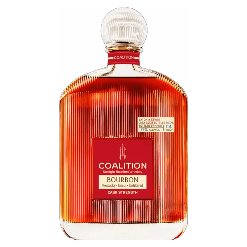 Coalition Cask Strength Straight Bourbon Whiskey New Release