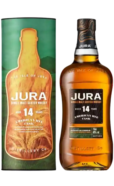 JURA SCOTCH SINGLE MALT IN AMERICAN RYE CASK 14YR 750ML Trusted Brand