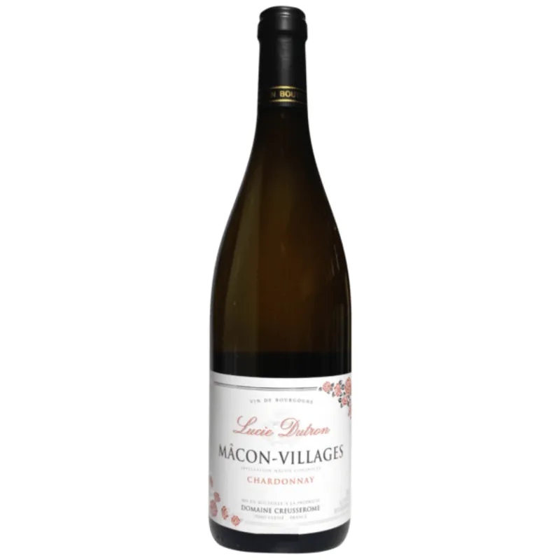 Domaine Creusserome Lucie Dutron Macon-Villages Chardonnay, Maconnais, France 2021 Case (6x750ml) Direct From Manufacturer