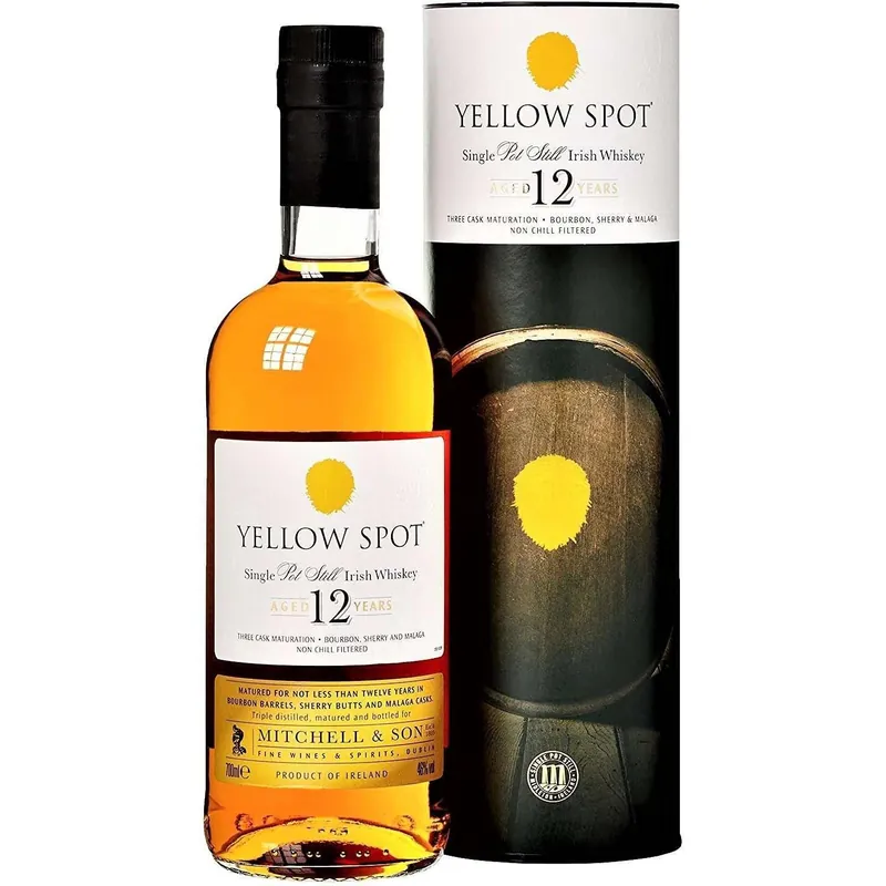Yellow Spot 12 Years Single Pot Still Irish Whiskey Certified