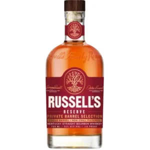 While Supplies Last RUSSELLS RESERVE BOURBON SINGLE BARREL PRIVATE BARREL SELECTION 110PF KENTUCKY 8YR 750ML