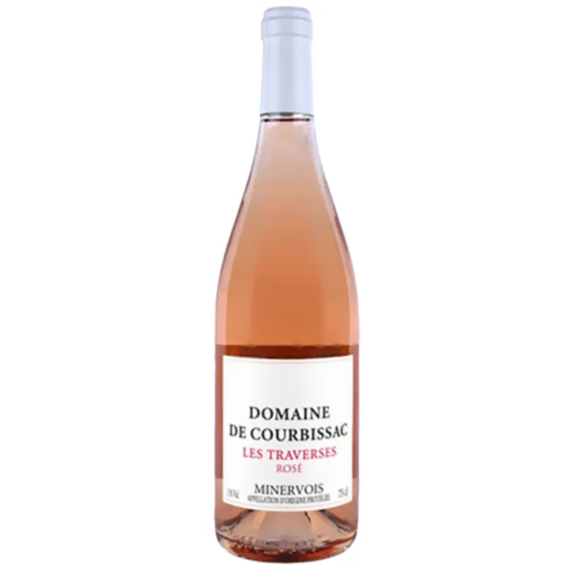 Domaine de Courbissac Minervois Les Traverses Rose, Languedoc-Roussillion, France 2021 Case (6x750ml) Direct From Factory
