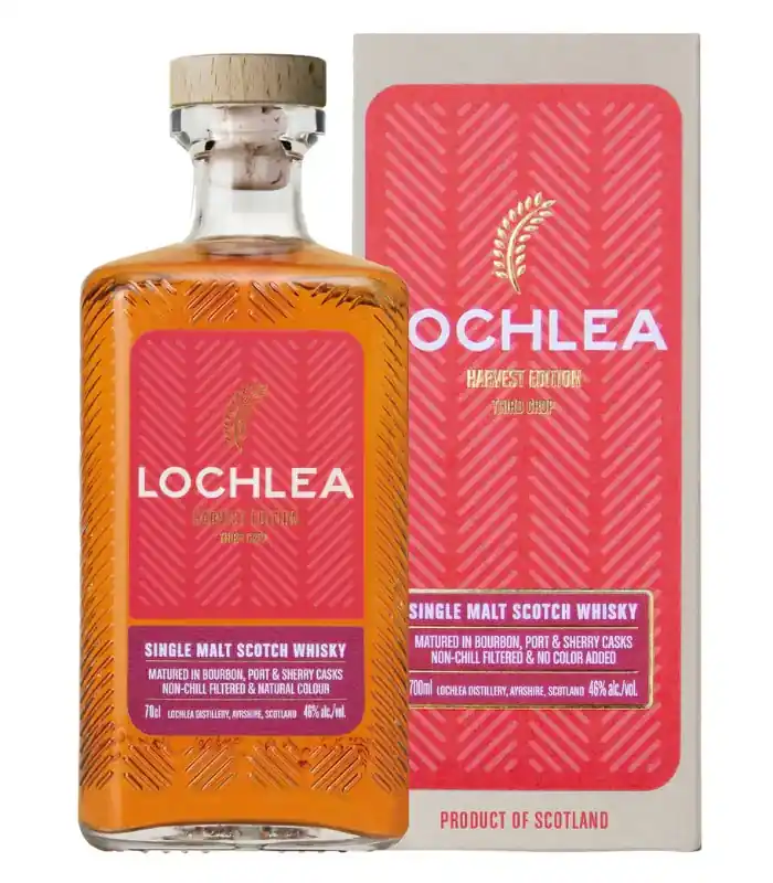 LOCHLEA SCOTCH SINGLE MALT HARVEST EDITION THIRD CROP 700ML Next Day Delivery