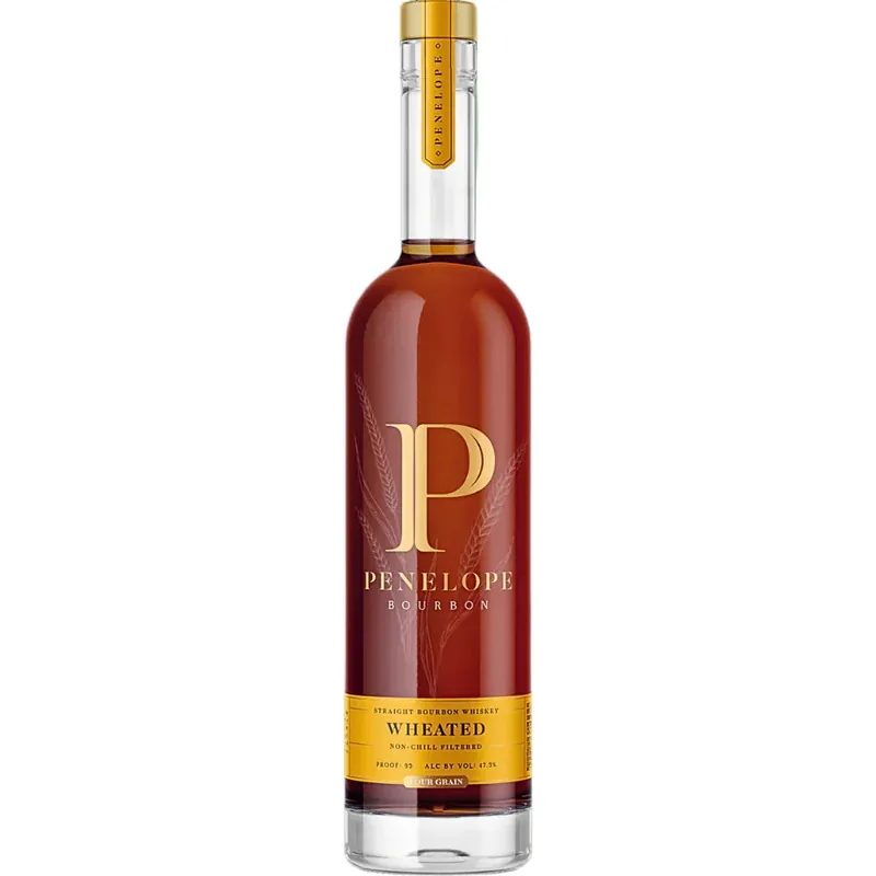 Genuine PENELOPE BOURBON STRAIGHT WHEATED FOUR GRAIN KENTUCKY 750ML