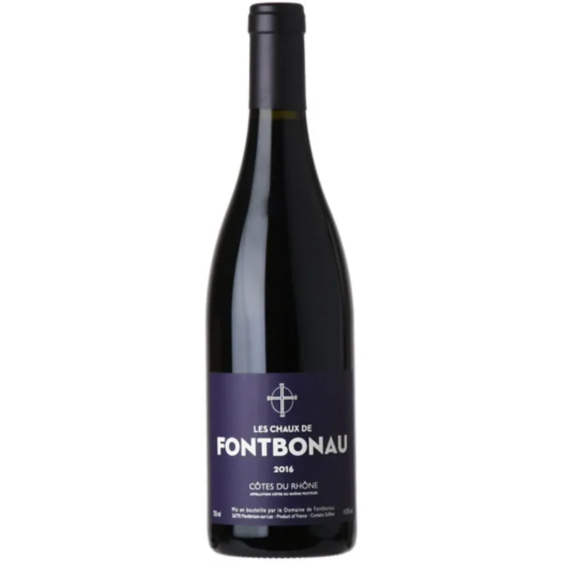 High Quality Domaine de Fontbonau Cotes du Rhone Les Chaux de Fontbonau, Rhone, France 2016