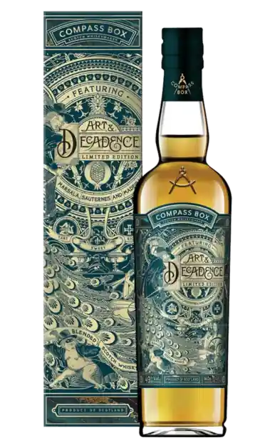 COMPASS BOX CANVAS SCOTCH BLENDED ART AND DECADENCE LIMITED EDITION 700ML Original