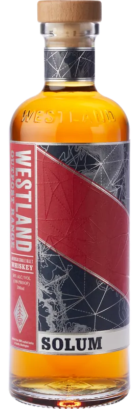 Final Sale WESTLAND WHISKEY SINGLE MALT SOLUM OUTPOST RANGE 3RD EDITION WASHINGTON 700ML