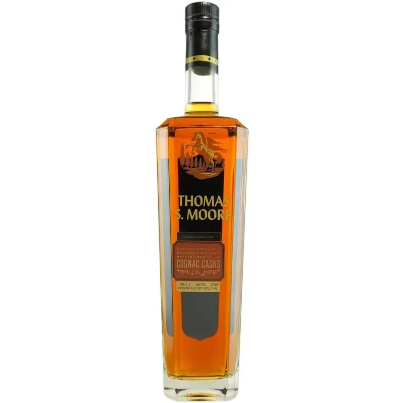 Handmade Thomas S. Moore Kentucky Straight Bourbon Finished in Cognac Cask
