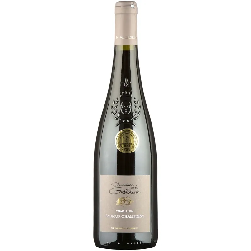 Certified Domaine de la Guilloterie Saumur-Champigny Tradition, Loire, France 2019 Case (6x750ml)