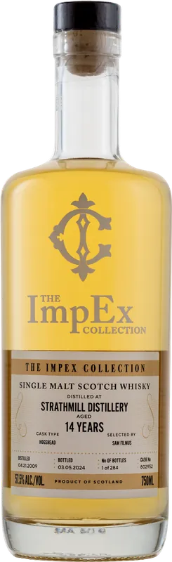 Must Have THE IMPEX COLLECTION SCOTCH SINGLE MALT STRAHMILL DISTILLERY 14YR 750ML