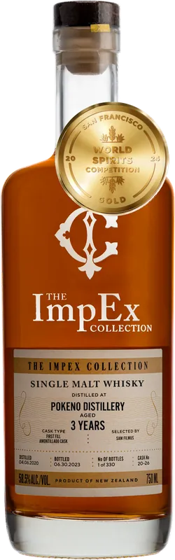 Hassle-Free Returns THE IMPEX COLLECTION WHISKEY SINGLE MALT POKENO DISTILLERY NEW ZEALAND 3YR 750ML