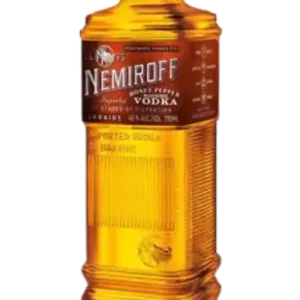 NEMIROFF VODKA HONEY PEPPER UKRAINE 750ML Modern