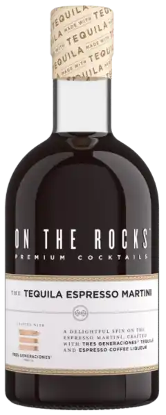 OTR ON THE ROCKS COCKTAIL ESPRESSO MARTINI WITH TRES GENERACIONES TEQUILA 375ML Mega Sale