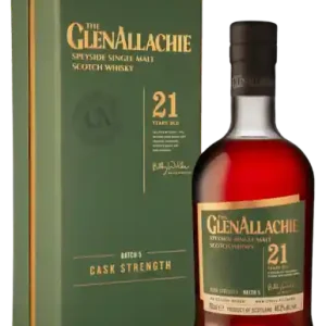 Express Delivery GLENALLACHIE SCOTCH SINGLE MALT CASK STRENGTH BATCH 5 SPEYSIDE 21YR 700ML