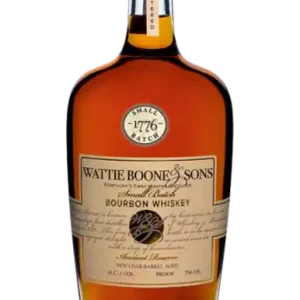 Professional Grade WATTIE BOONE & SONS BOURBON SMALL BATCH ANCIENT RESERVE KENTUCKY 750ML