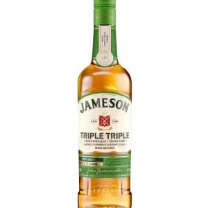 Free Returns JAMESON WHISKEY TRIPLE TRIPLE IRISH 750ML