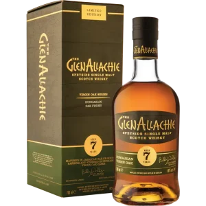 Money Back Guarantee GLENALLACHIE SCOTCH SINGLE MALT VIRGIN HANGARIAN OAK FINISH SPEYSIDE 7YR 700ML