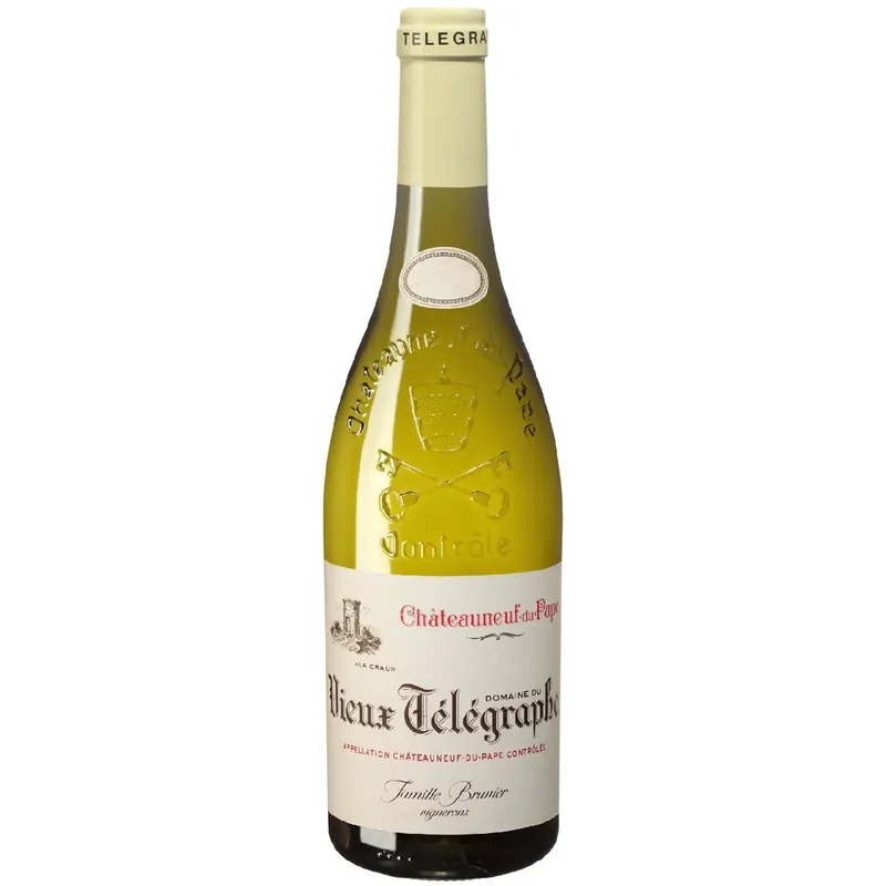 Domaine du Vieux Telegraphe Chateauneuf-du-Pape La Crau Blanc 2024 Hassle-Free Returns